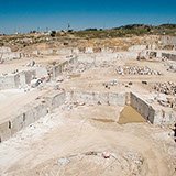 blue stone pool coping, mini pattern set travertine, mini set paver, travertine mini set, afyon gri,
