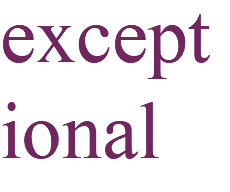 exceptional